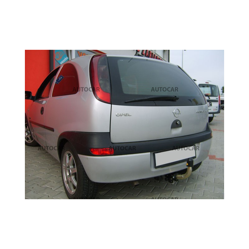 Ťažné zariadenie pre Opel CORSA - "C" - odnímateľný bajonetový systém