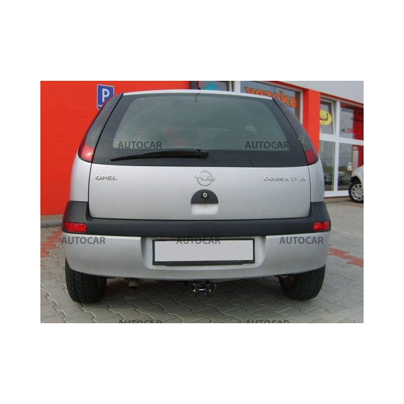 Ťažné zariadenie pre Opel CORSA - "C" - odnímateľný bajonetový systém