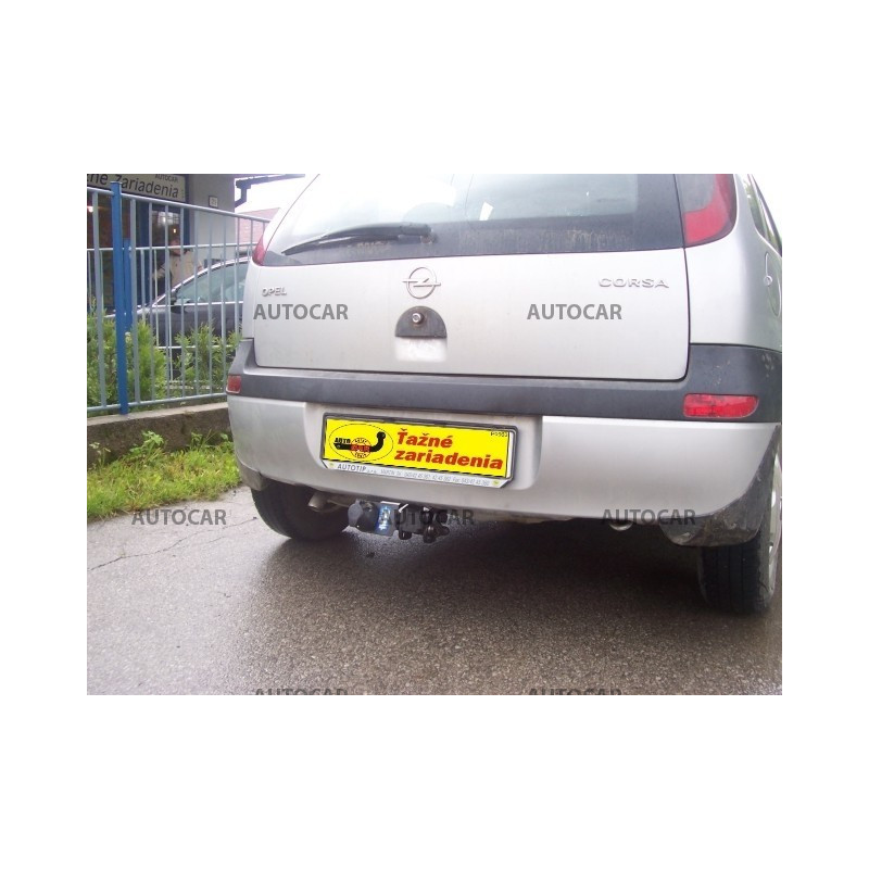 Ťažné zariadenie pre Opel CORSA - "C" - odnímateľný bajonetový systém