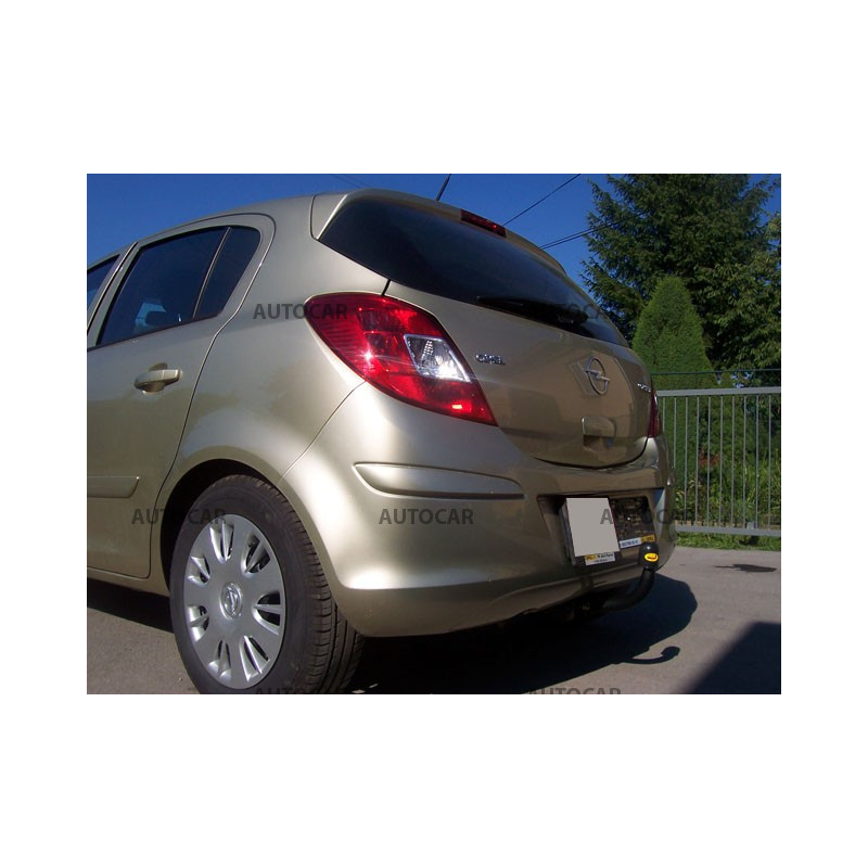 Ťažné zariadenie pre CORSA - "D" 3,5dv - skrutkový systém - od 2006 do 