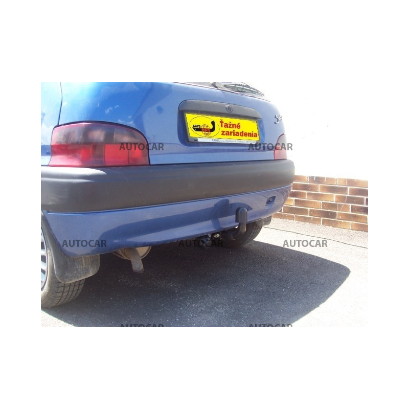 Ťažné zariadenie pre Peugeot 106 - skrutkový systém