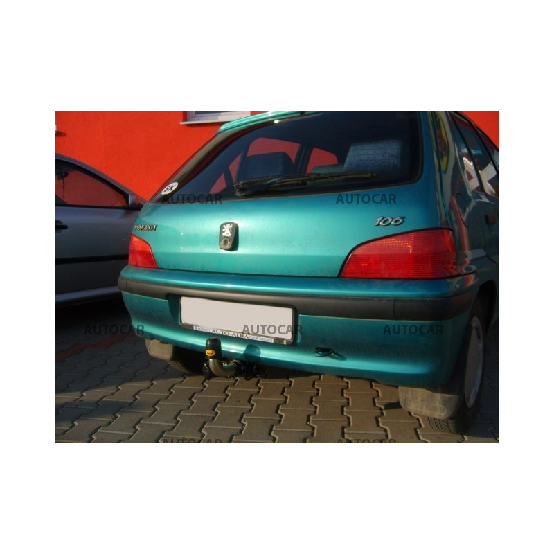 Ťažné zariadenie pre Peugeot 106 - odnímateľný bajonetový systém