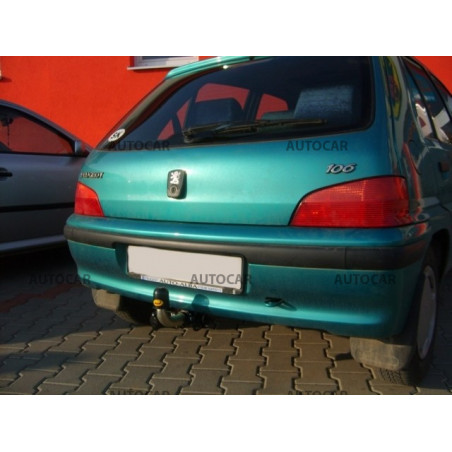 Ťažné zariadenie pre Peugeot 106 - odnímateľný bajonetový systém