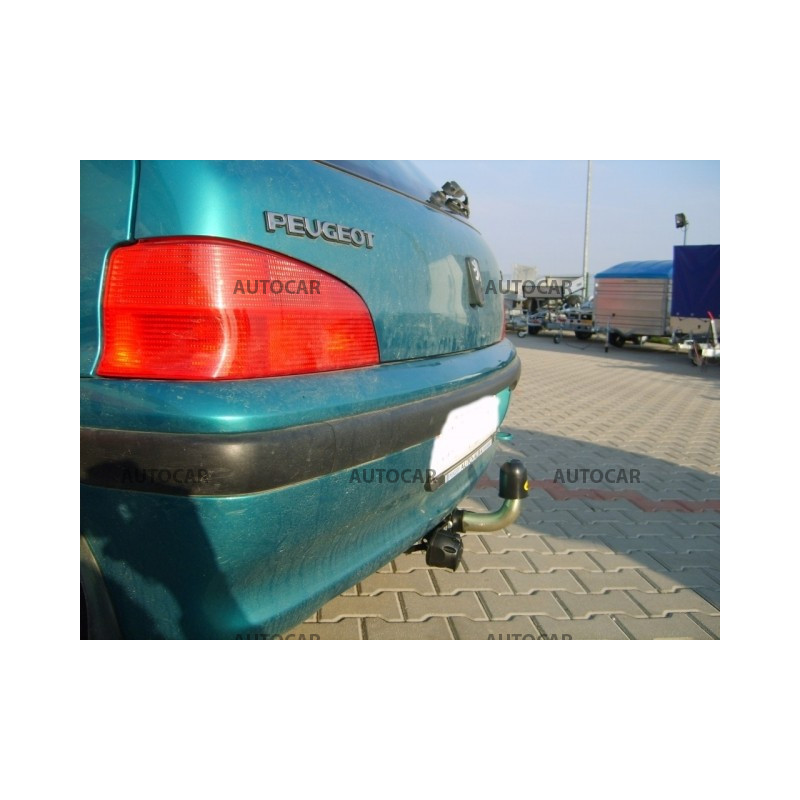 Ťažné zariadenie pre Peugeot 106 - odnímateľný bajonetový systém