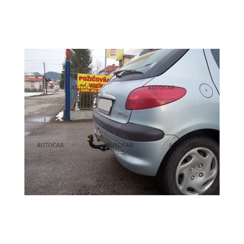 Ťažné zariadenie pre Peugeot 206 - skrutkový systém