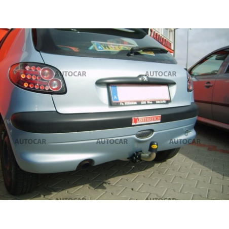 Ťažné zariadenie pre Peugeot 206 - odnímateľný bajonetový systém