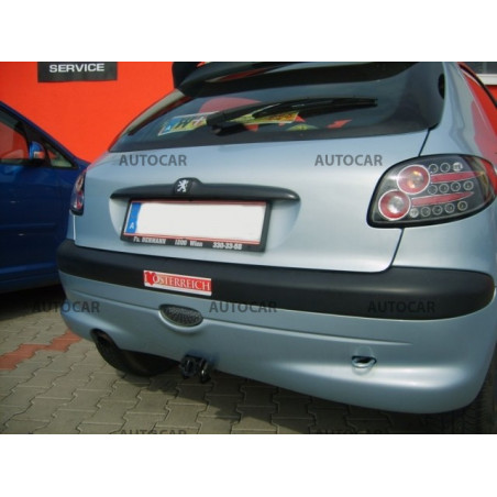 Ťažné zariadenie pre Peugeot 206 - odnímateľný bajonetový systém