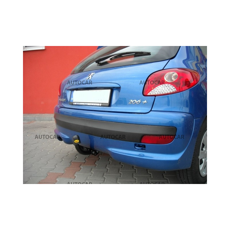 Ťažné zariadenie pre 206 - 3/5 dv. - skrutkový systém - od 2003/07 do 