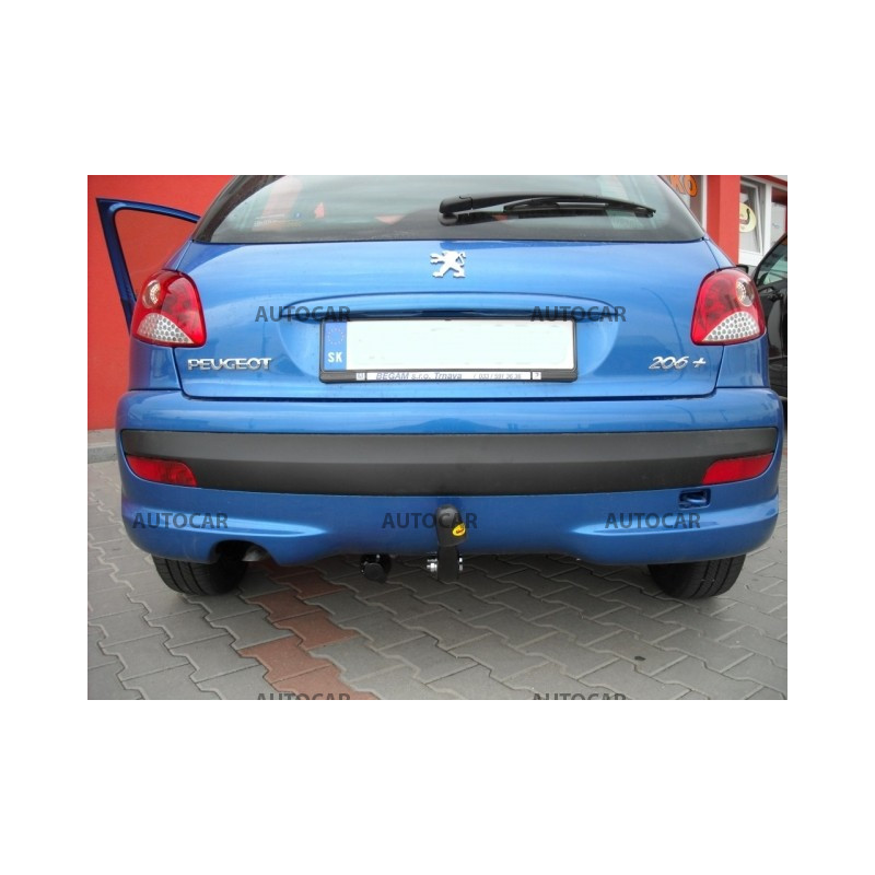 Ťažné zariadenie pre 206 - 3/5 dv. - skrutkový systém - od 2003/07 do 