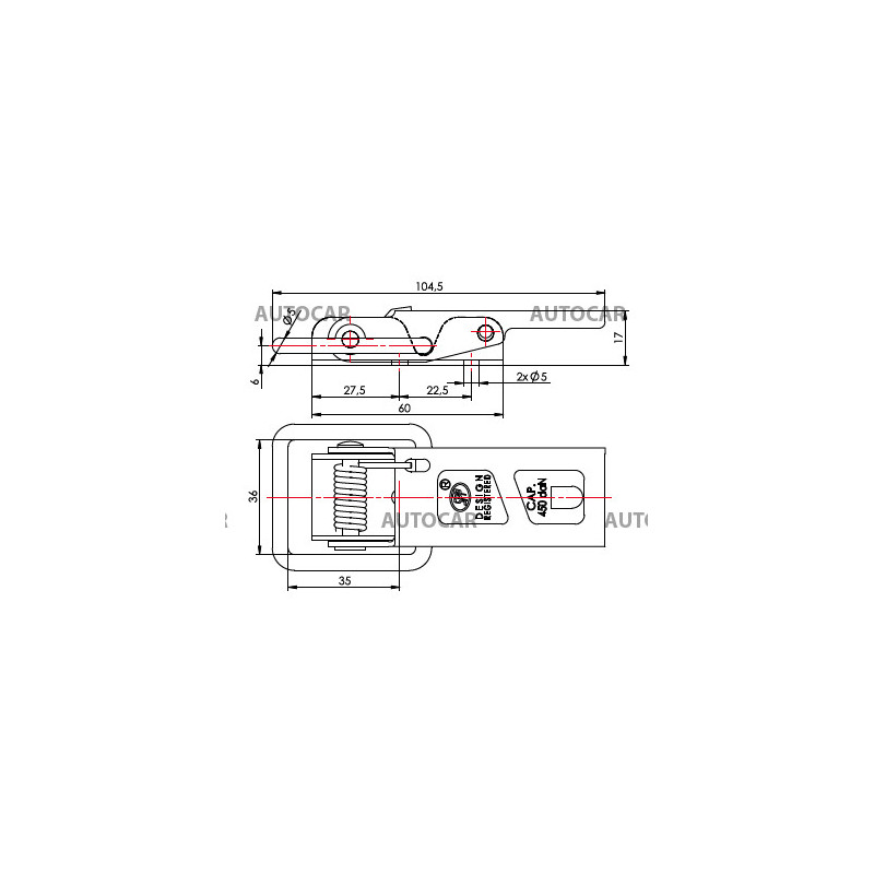 Uzáver bočnice ZB-06