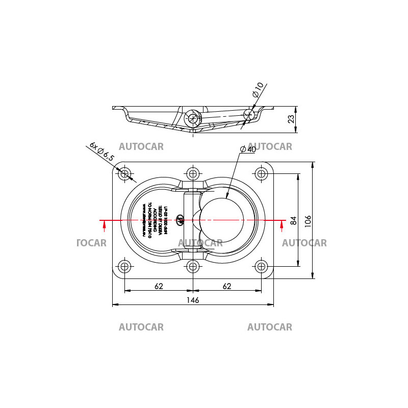 Podlahové oko UP-02
