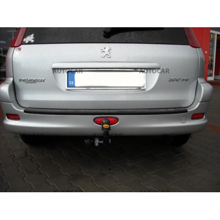 Ťažné zariadenie pre 206 SW - Combi - automatický systém - od 2002 do Ťažné zariadenie pre 206 SW - Combi - automatický systém - od 2002 do