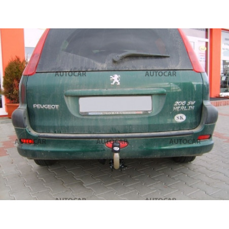 Ťažné zariadenie pre 206 SW - Combi - automatický systém - od 2002 do 