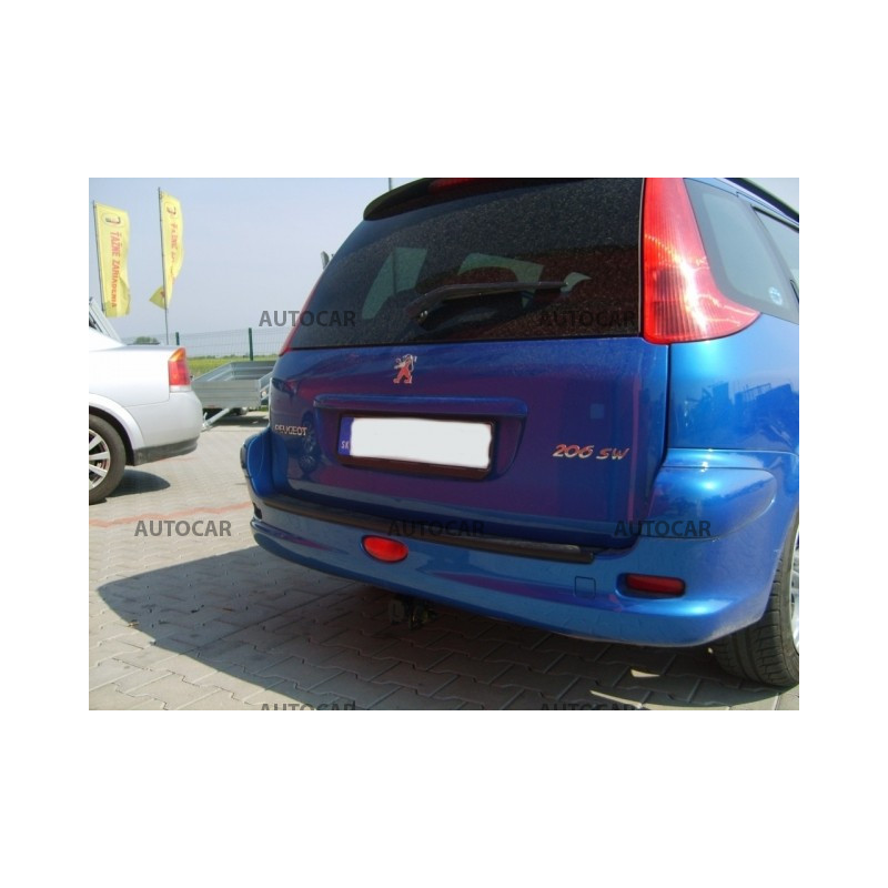 Ťažné zariadenie pre 206 SW - Combi - skrutkový systém - od 2002 do 