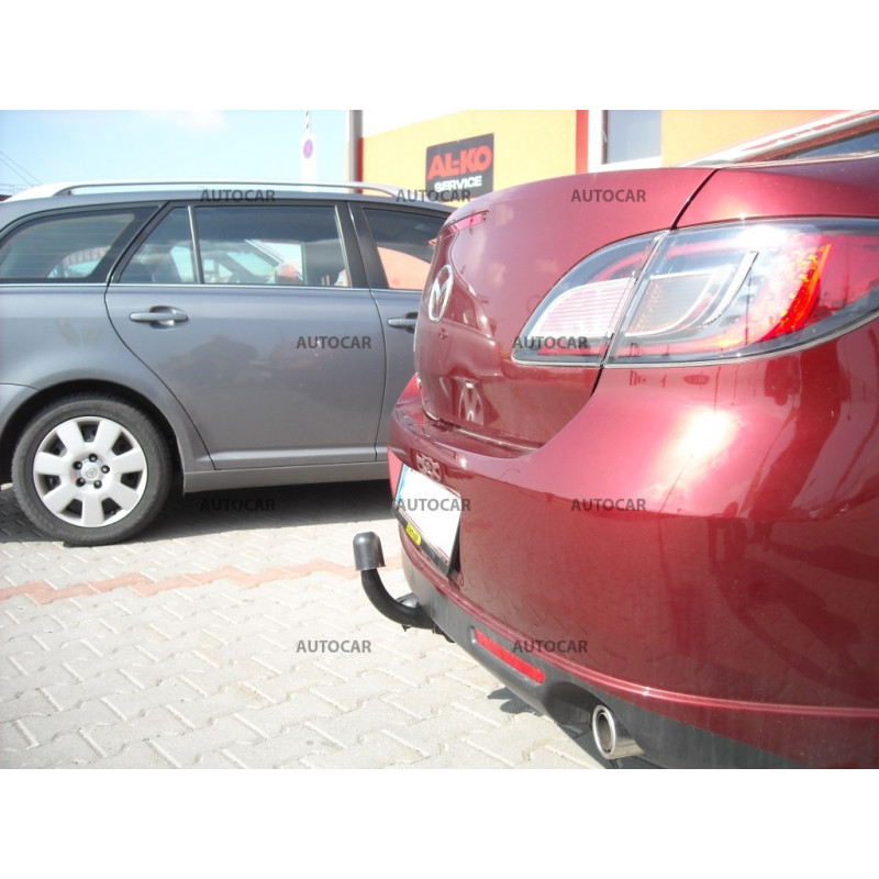 Ťažné zariadenie pre Mazda 6 - GH - 4/5 dv. - skrutkový systém