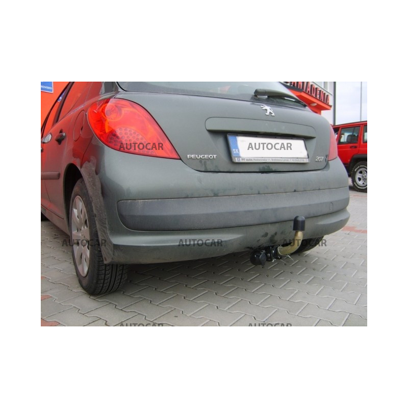 Ťažné zariadenie pre 207 - 3/5 dv. - automatický systém - od 2006 do 