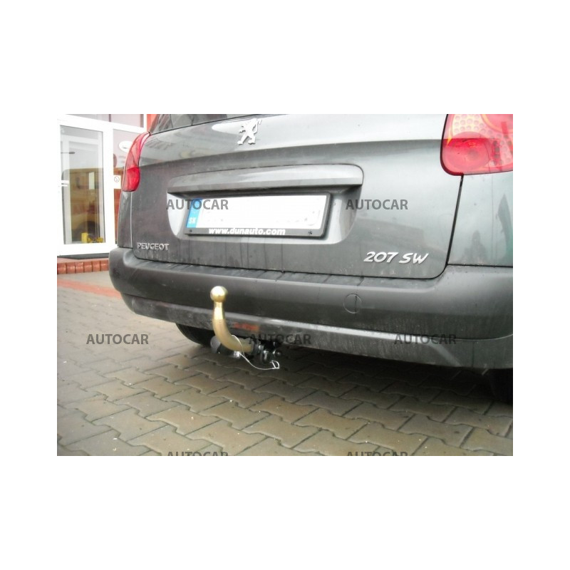 Ťažné zariadenie pre 207 SW - combi - automatický systém - od 2007 do 