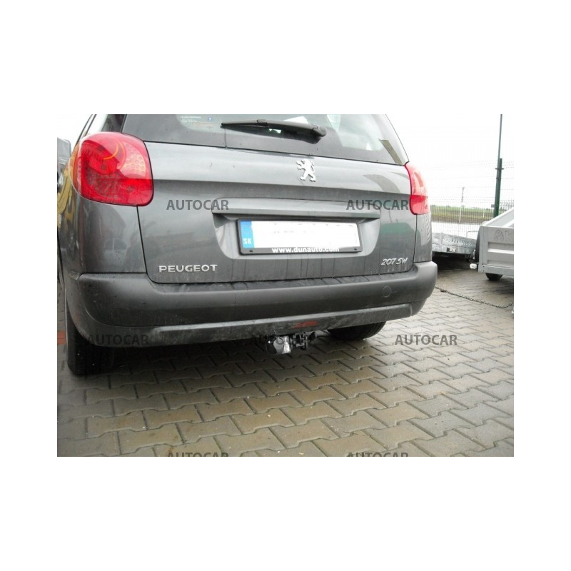 Ťažné zariadenie pre 207 SW - combi - automatický systém - od 2007 do 