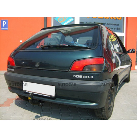 Ťažné zariadenie pre Peugeot 306 - skrutkový systém