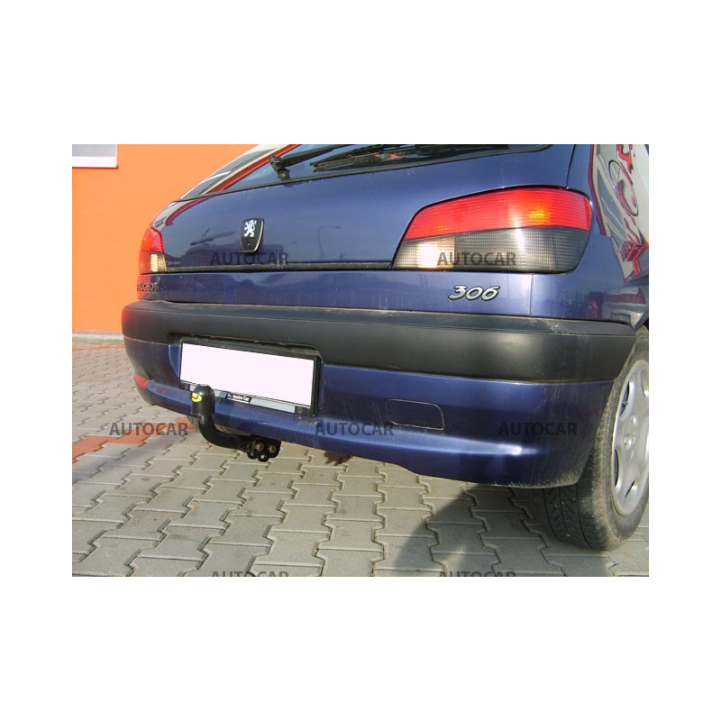 Ťažné zariadenie pre Peugeot 306 - skrutkový systém