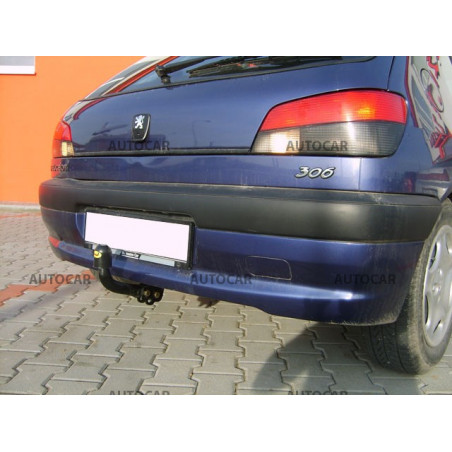 Ťažné zariadenie pre Peugeot 306 - skrutkový systém