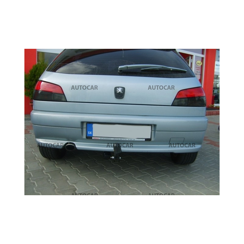 Ťažné zariadenie pre Peugeot 306 - skrutkový systém
