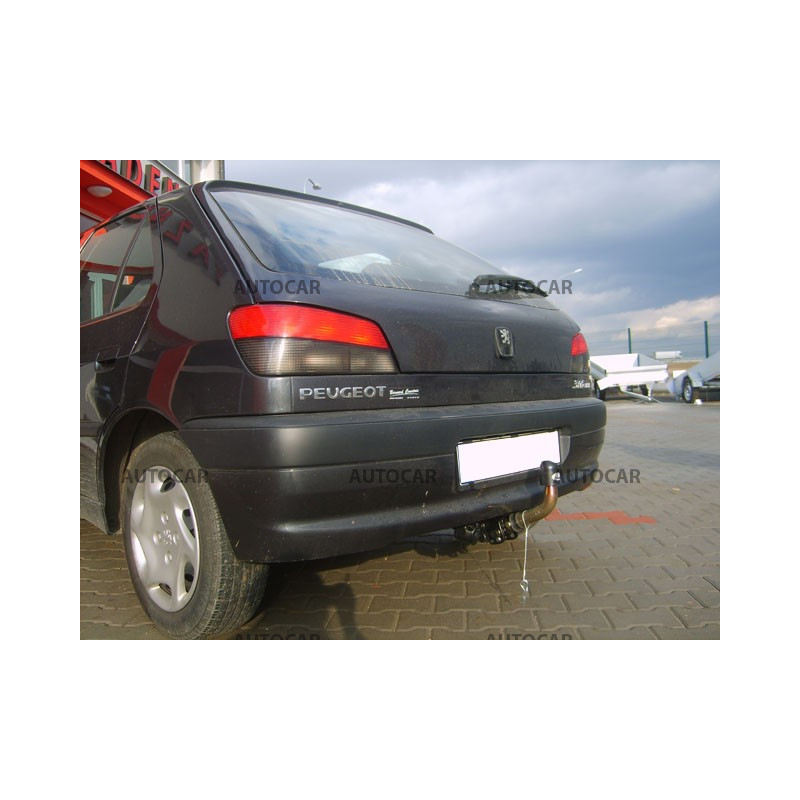 Ťažné zariadenie pre Peugeot 306 - odnímateľný bajonetový systém