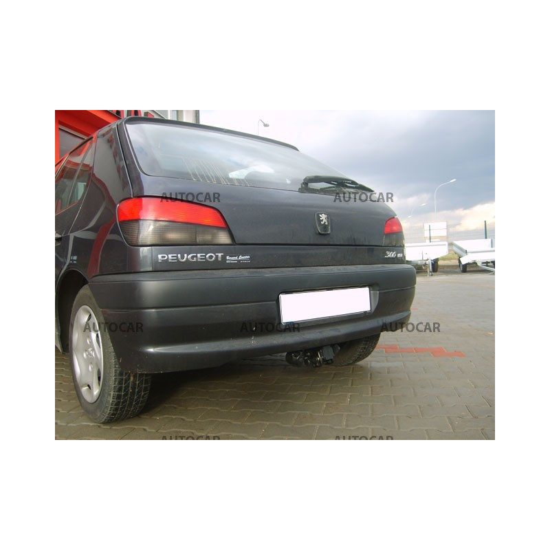 Ťažné zariadenie pre Peugeot 306 - odnímateľný bajonetový systém