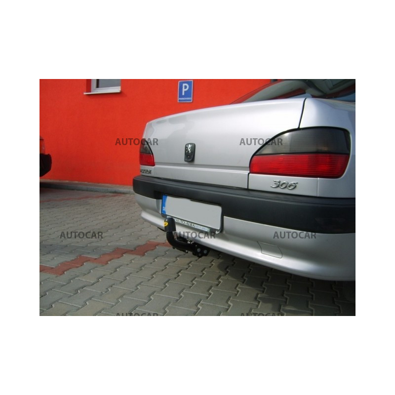 Ťažné zariadenie pre Peugeot 306 - skrutkový systém