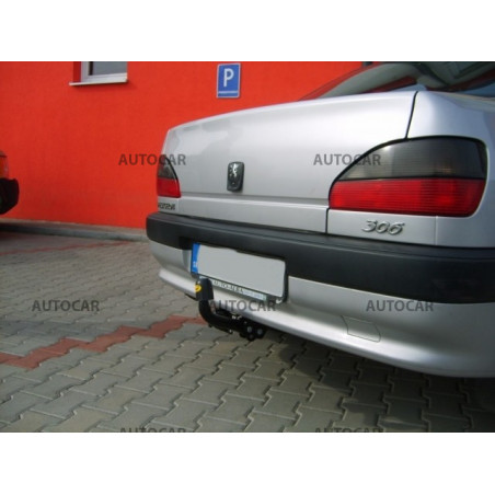 Ťažné zariadenie pre Peugeot 306 - skrutkový systém