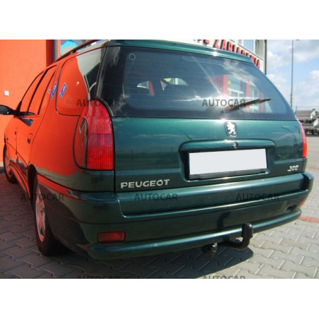 Ťažné zariadenie pre Peugeot 306 - skrutkový systém