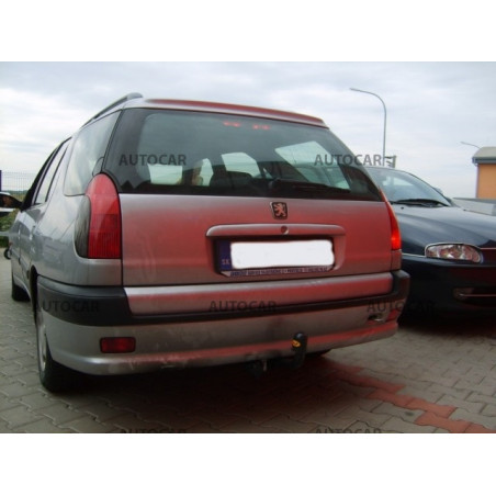 Ťažné zariadenie pre Peugeot 306 - skrutkový systém