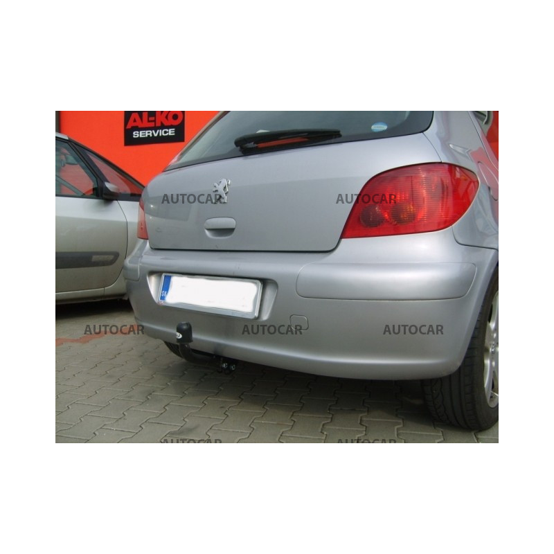 Ťažné zariadenie pre Peugeot 307 - 3/5 dv. - skrutkový systém