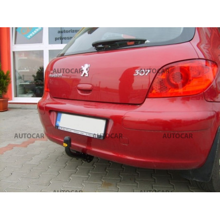 Ťažné zariadenie pre Peugeot 307 - 3/5 dv. - skrutkový systém