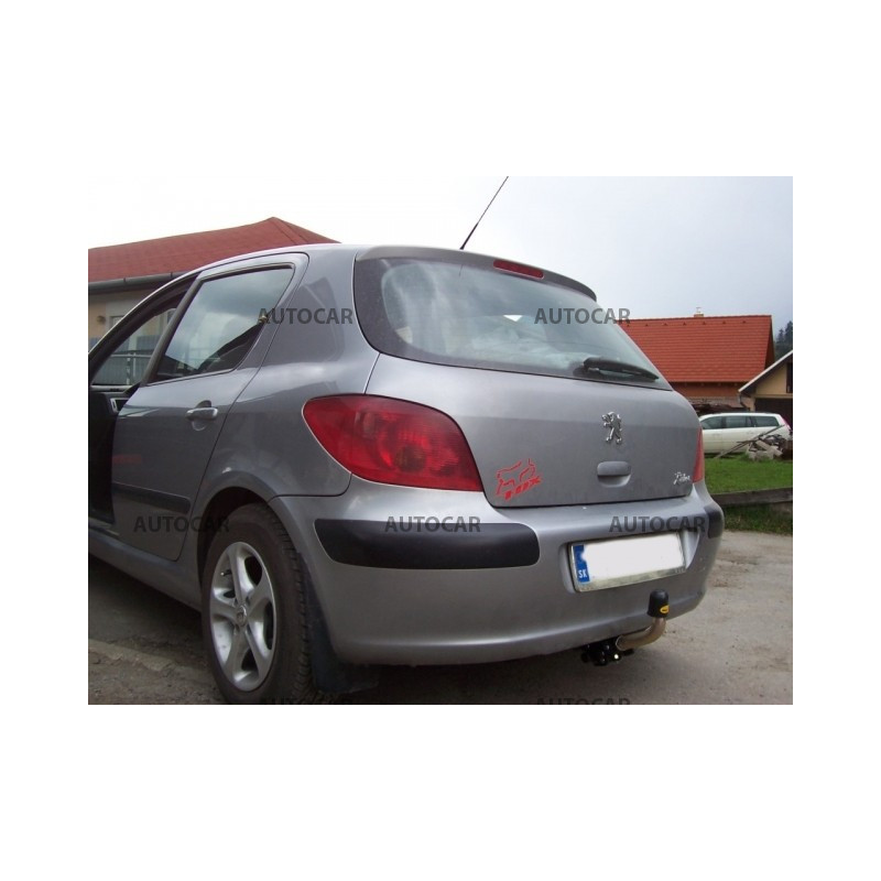 Ťažné zariadenie pre Peugeot 307 - 3/5 dv. - odnímateľný bajonetový systém