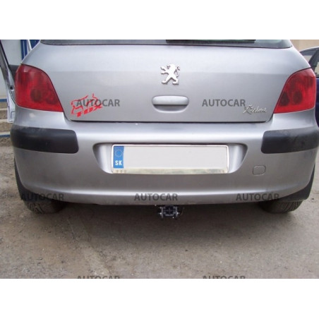 Ťažné zariadenie pre Peugeot 307 - 3/5 dv. - odnímateľný bajonetový systém