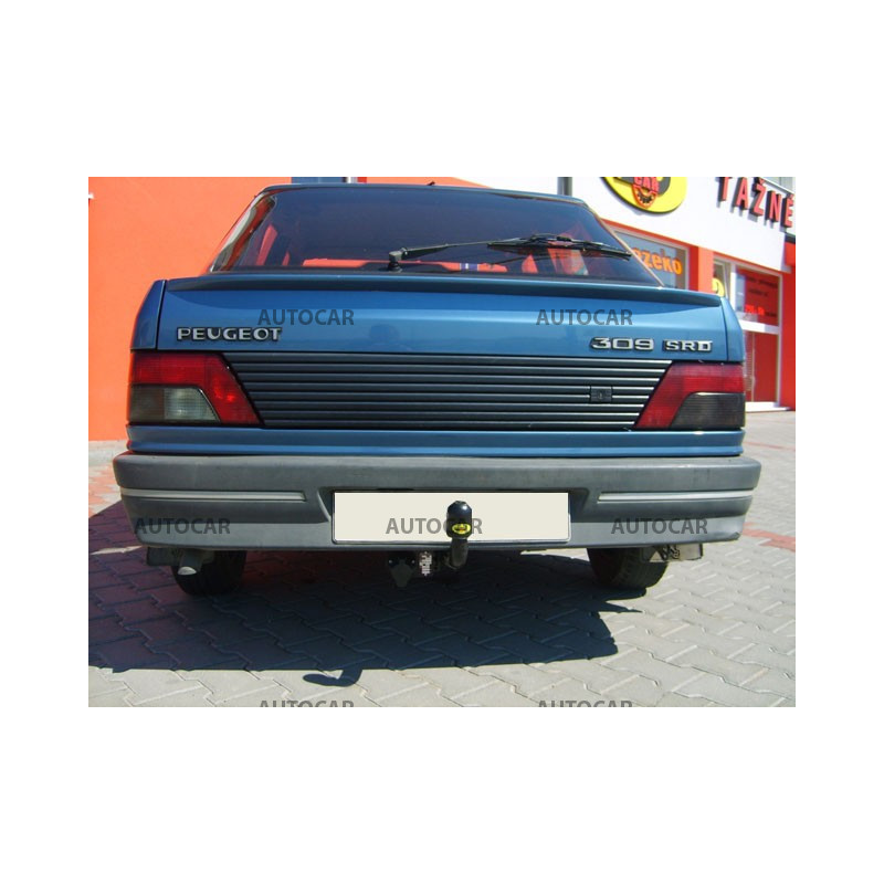 Ťažné zariadenie pre Peugeot 309 - skrutkový systém