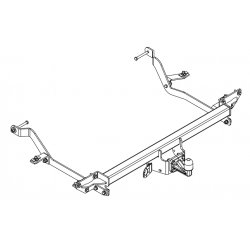 Ťažné zariadenie pre Fiat DUCATO - Dodávka L4, L5 - skrutkový systém