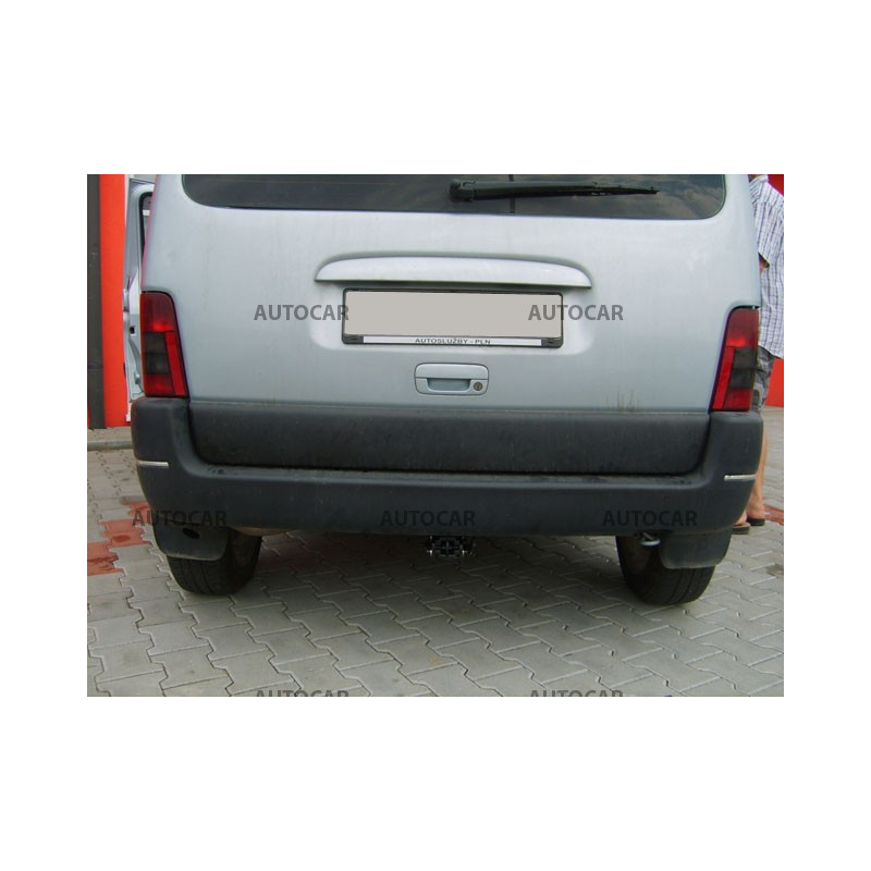 Ťažné zariadenie pre Peugeot PARTNER - odnímateľný bajonetový systém