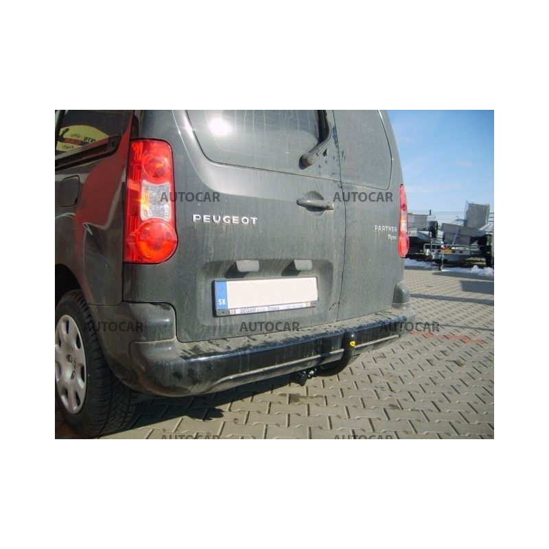 Ťažné zariadenie pre PARTNER - Pick Up - skrutkový systém - od 2008 do 