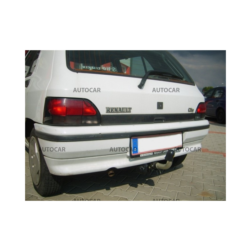 Ťažné zariadenie pre Renault CLIO - odnímateľný bajonetový systém