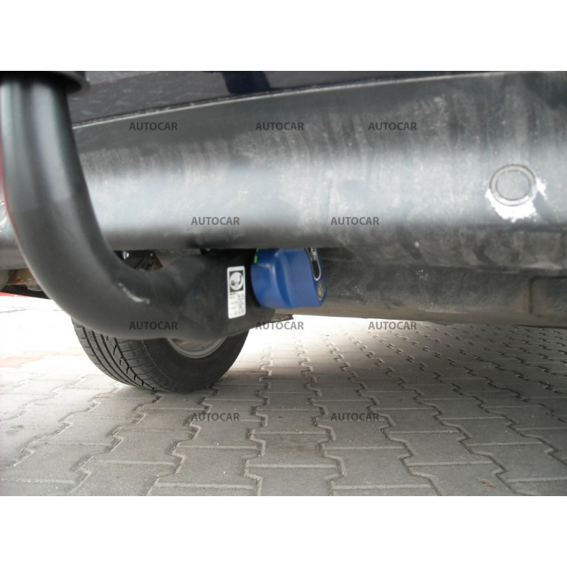 Ťažné zariadenie pre Audi A6 - odnímateľný vertikálny bajonetový systém