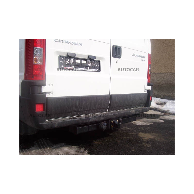 Ťažné zariadenie pre JUMPER - dodávka, valník,výškovo polohovat.guľa, (230, 244) - pevný systém - od 1999/07 do 2006/06