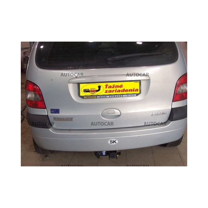 Ťažné zariadenie pre Renault MEGANE SCENIC - odnímateľný bajonetový systém