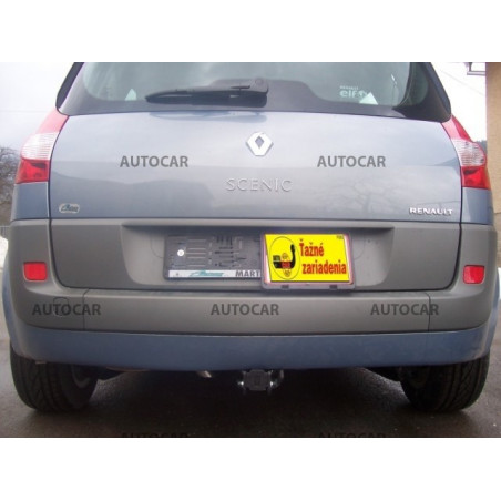 Ťažné zariadenie pre MEGANE - SCENIC, Van (JMO/1) - automatický systém - od 2003/10 do 2009 Ťažné zariadenie pre MEGANE - SCENIC, Van (JMO/1) - automatický systém - od 2003/10 do 2009